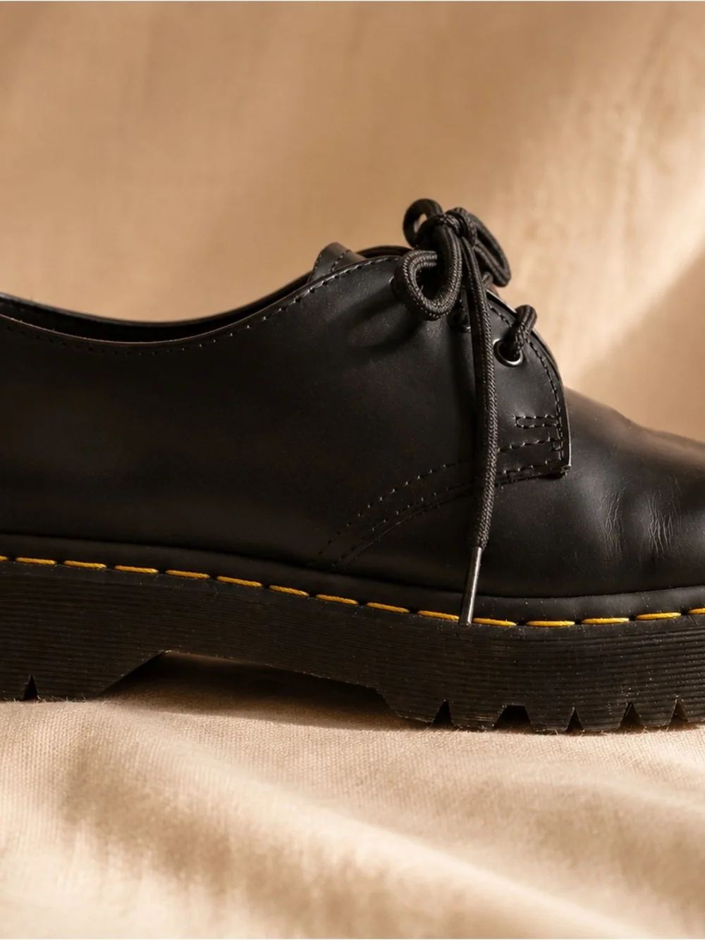 Dr. Martens 1461 Bex Black 3-Eye Casual Oxford Leather Shoes women’s 7